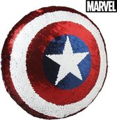 Kussen met omkeerbare pailletten Avengers