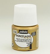 Porseleinverf - 44 Gold - Pebeo - 45ml