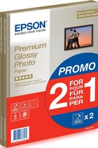 Epson Premium Glossy Fotopapier - A4 (210 x 297 mm) / 255 g/m2 / 15 vellen
