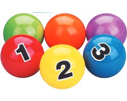 Spordas Jongleerballen Set - 6 stuks voor beginners - Ideaal gewicht en grip