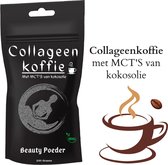 Collageen Koffie poeder | Met MCT'S van kokosolie | Gezond huid en haar | 100% Collagen | Stralende en elastische huid | Voedingssupplement | Skin health and glow | Anti-rimpel | P