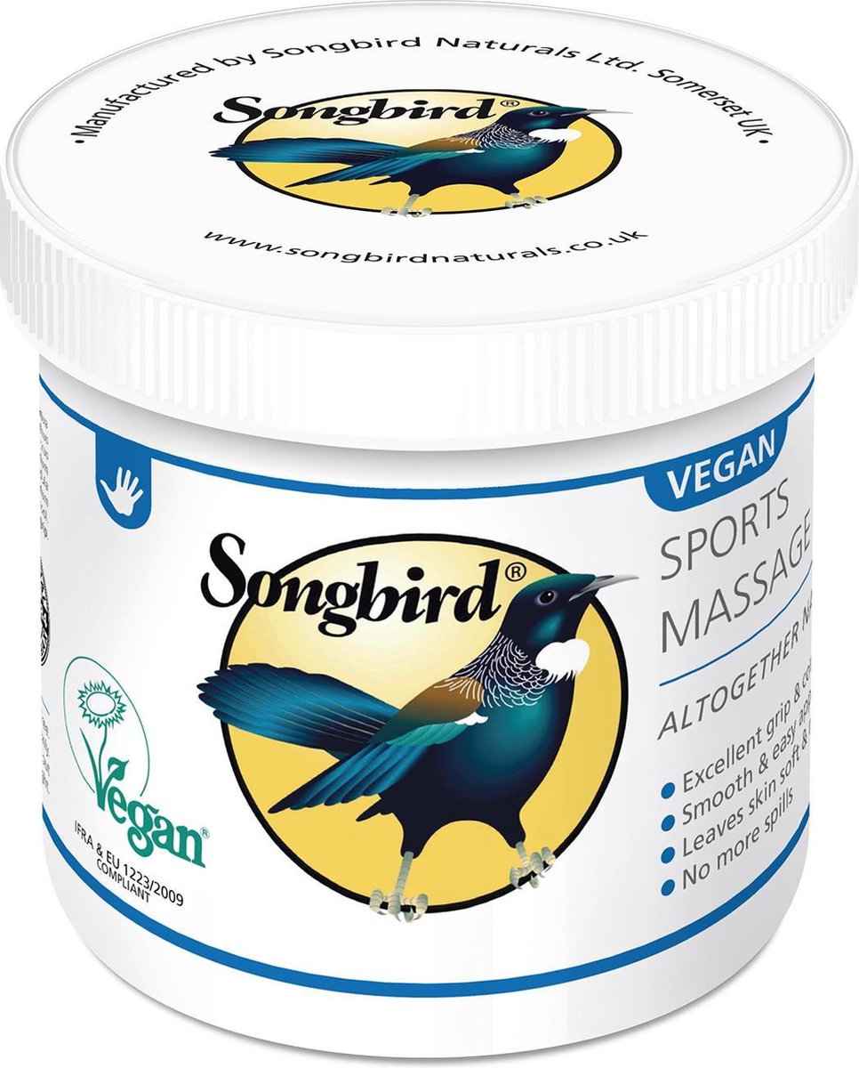 Goedkoopste Songbird Vegan Sports Massage Wax 550 gram