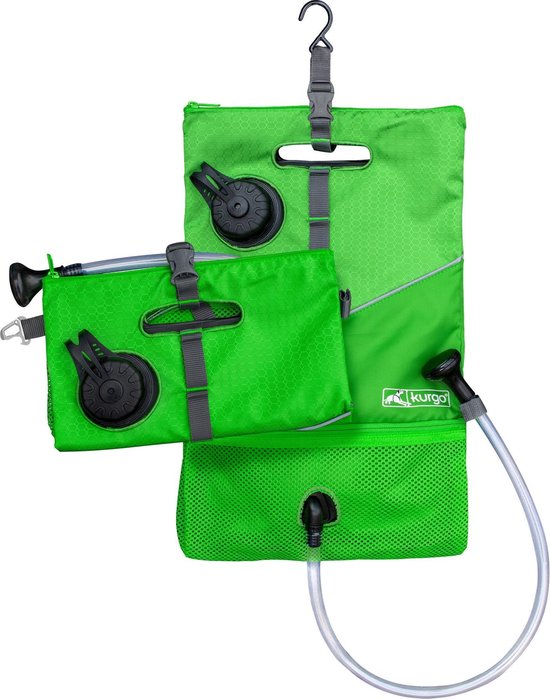 Kurgo Go Shower - Hondendouche - 6 l Groen