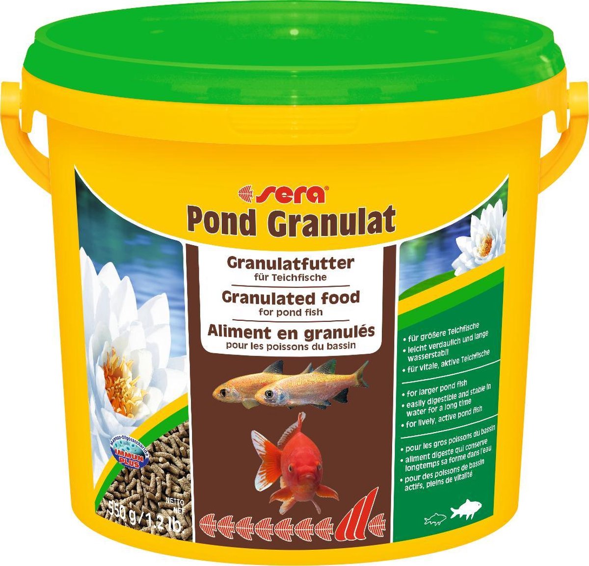Sera Pond Granulaat voeder voor grotere vijvervissen 550 gram