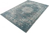 Lifa Living Vintage Vloerkleed - Classic - 160x230cm - Grijs/Blauw