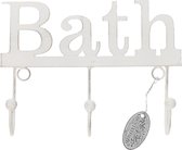 WandHaak 3 haken Bath wit