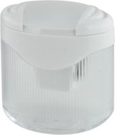Verhaak Puntenslijper Duo 3 Cm Wit/transparant