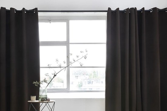 Lifa-Living - gordijn - bruin - verduisterend - geluidswerend polyester - 250x150cm |