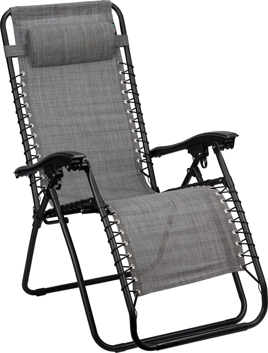 Abbey Camp Stoel - Chaise Longue IV - Grijs