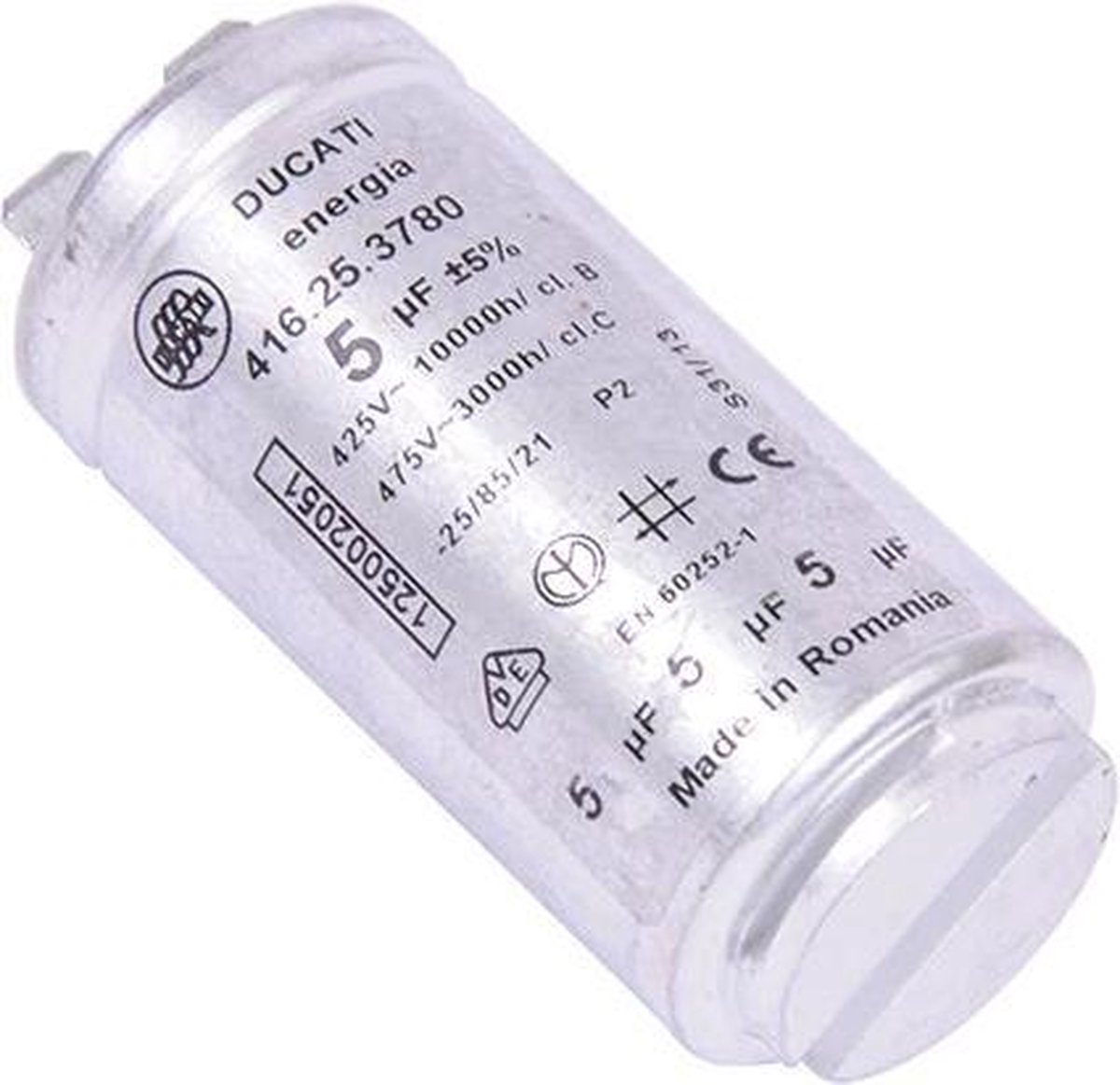 VEXUNGA Startcondensator motor 20uF 450V CBB60