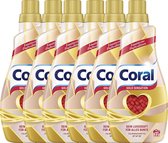 Coral - Vloeibaar Wasmiddel - Gold Sensation - 6 x 1,1L (132 wasbeurten)