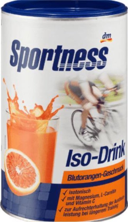 Schaduw Kostuum sympathie Sportdrank Poeder Vitamine Lemon - Sportness Iso-drink poeder-  Sinaasappelsmaak -... | bol.com