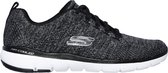 Skechers Flex Appeal 3 Sneakers - Maat 40 - Vrouwen - zwart/wit