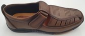 New Generation - Heren Sandalen - Olijf- Maat 40