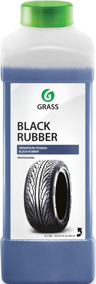 Grass Black Rubber - Bandenglans - 1 Liter- Waterbasis