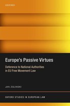 Oxford Studies in European Law - Europe's Passive Virtues