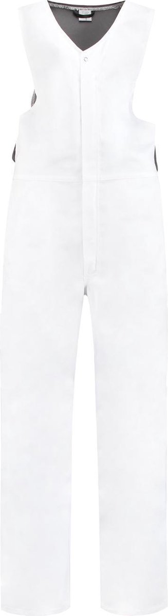 EM Kitchen Food bodybroek Polyester / Katoen Wit Maat 48