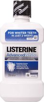 Listerine Mouthwash Advanced White 6x250ml