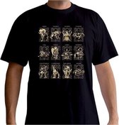 SAINT SEIYA - T-Shirt - 12 Armures d'Or (XS)