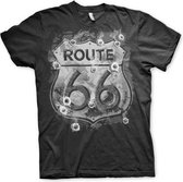 LIFESTYLE - T-Shirt Route 66 Bulletholes (M)