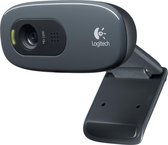 Bol.com Logitech C270 - 720p HD Webcam - 3MP - Grijs aanbieding