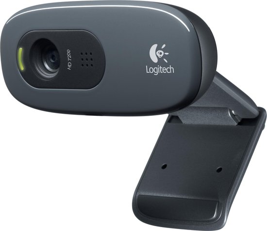 Logitech - 720p HD Webcam - 3MP - Grijs | bol.com
