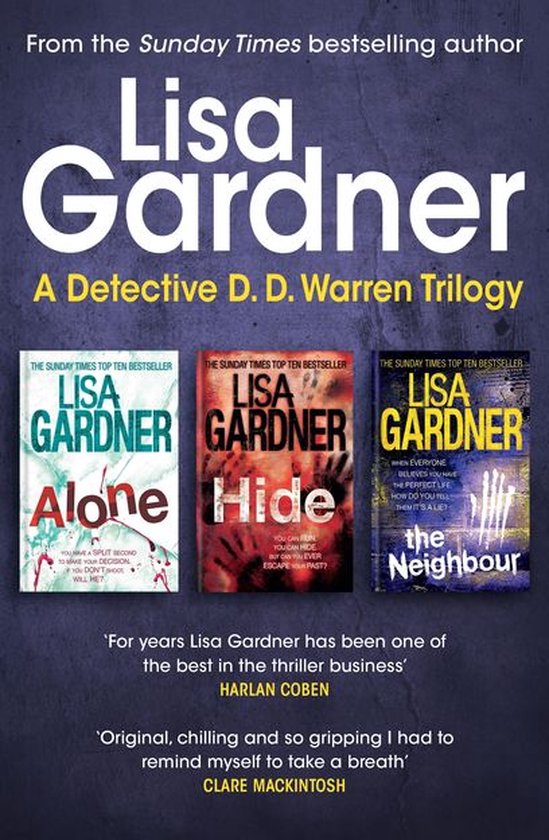 The Detective D. D. Warren Trilogy - cover