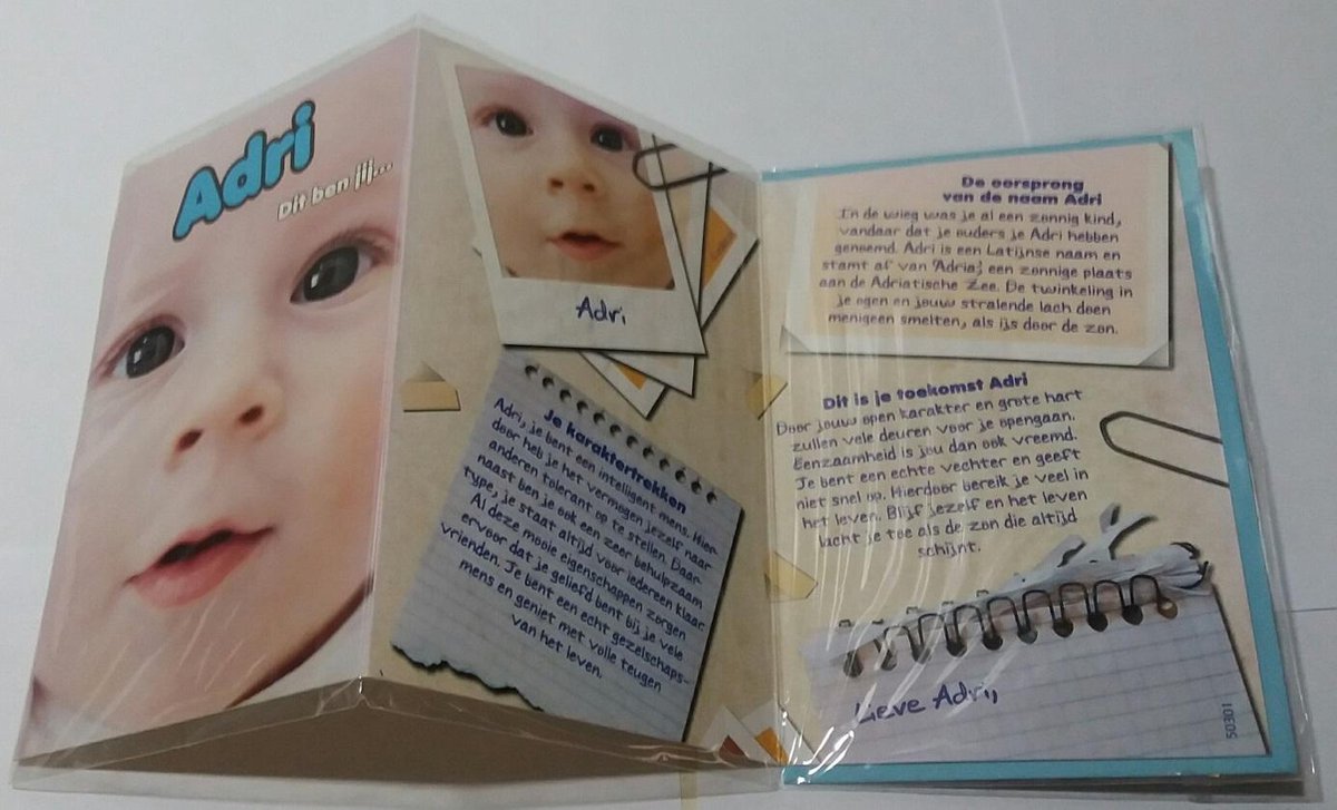 naam wenskaart - Adri