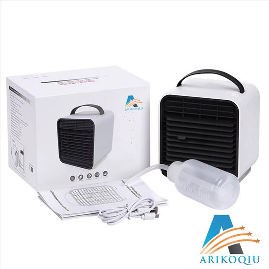 Refroidisseur d'air - Ventilateur - Air Cooler - Refroidisseur d' air avec  eau - Mini... | bol