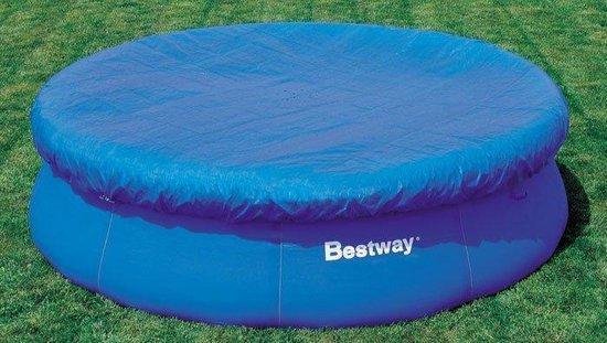 Intex® Zwembad Met Pomp 305cm - Opblaasbaar Bad Filterpomp Opblaaspomp Afdekzeil Grondzeil Opblaasbaar Zwembad Rond