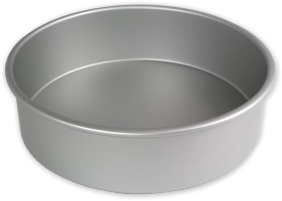 PME - Ronde Bakvorm - Extra Hoog - Aluminium - Ø 30 x 10cm | bol.com