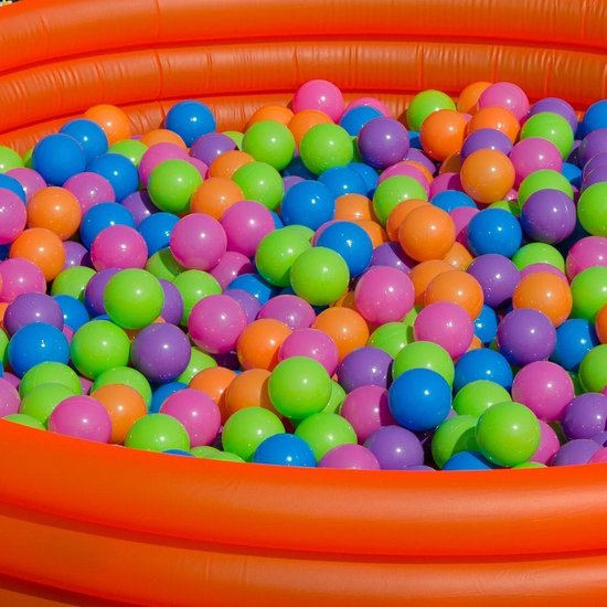 50 Baby ballenbak ballen - 5.5cm ballenbad speelballen voor kinderen vanaf 0 jaar Pastel - LittleTom