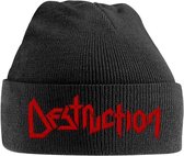 Destruction Beanie muts Logo Zwart