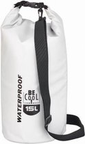 BE COOL TUBE Cooler Bag 15 Ltr Wit| koeltas | Coolingbag | zeiltas | beachtas | luchtdicht | waterdicht | Wit