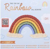 Regenboog Kinderkamer Decoratie DIY | Macramé hanger | Kraamcadeau Regenboog Wandhanger Kinderkamer