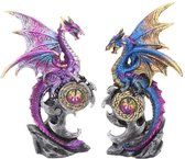 Nemesis Now - Set of 2 Realm Protectors Dragon figuurs 15 cm