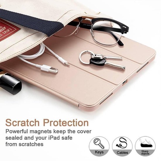 ESR - Housse pour tablette - iPad Pro 12.9 2020 - Rebound Pencil - Rose Gold