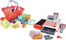 Speelgoed Kassa met scanner,creditcardlezer,rekenmachine, beeldscherm en geld