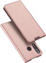 Luxe roze goud agenda wallet hoesje Huawei P40 Lite E