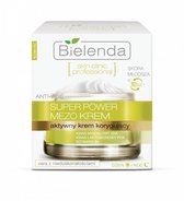 BIELENDA Skin Clinic Prof. Super Power MeSo  Actief Corrigerende Anti Age Gezichtscreme  verrijkt met AHA, PHA, Vitamin B³ - Anti Age Dag en Nacht Creme - 50 ml