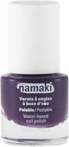 Namaki Kinder Nagellak – Kinder Make-up - Oplosmiddelvrije, geurloze en afpelbare kindernagellak op waterbasis – 7.5 ml – Plum 13