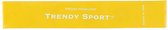 Trendy Sport - Tone-Loop - naadloos - geel - lichte weerstand - 18 mm x 1.4 mm x 29 cm - revalidatie - Weerstandsband