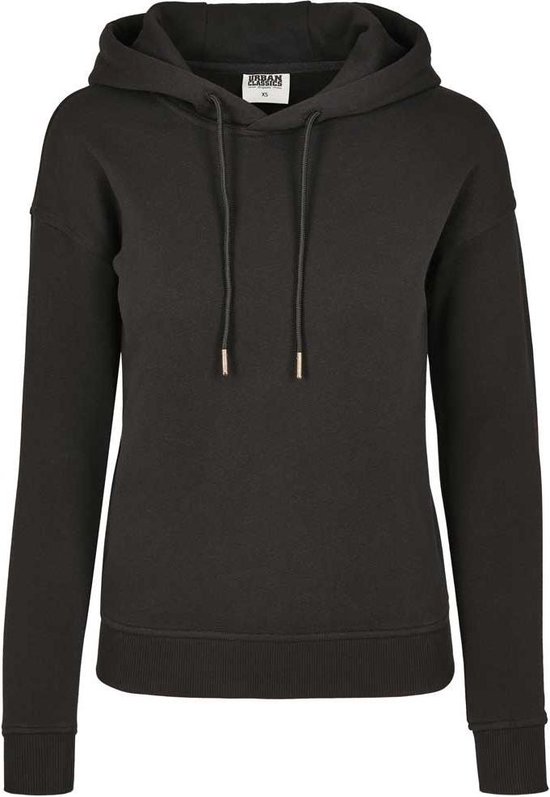 Urban Classics - Organic Hoodie/trui - L - Zwart