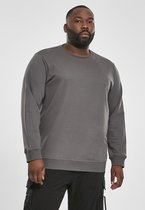 Urban Classics Sweater/trui -S- Basic Terry Crew Grijs