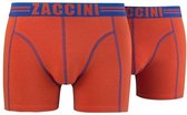 Zaccini - 2-Pack Boxershorts - Oranje