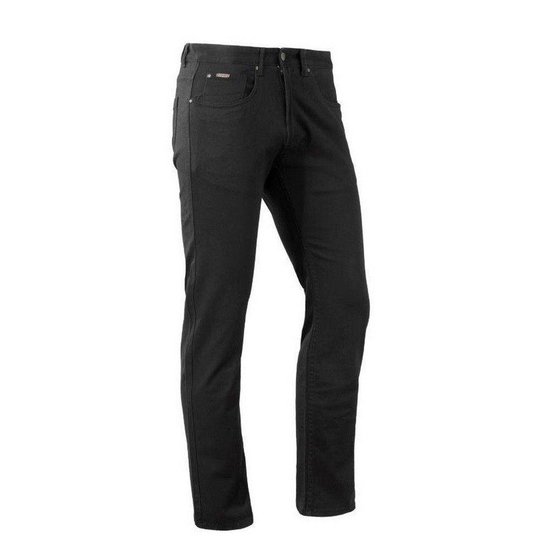 Brams Paris - Heren Jeans - Lengte 36 - Stretch - Hugo - Zwart