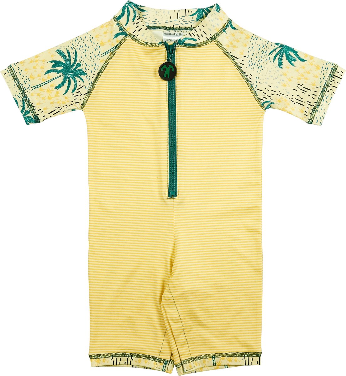 Ducksday - zwempakje voor baby en peuter - UV - werend UPF50+ - unisex - Cala - 3 jaar