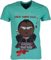 T-shirt - Blade Fearless Vampire Killer - Groen