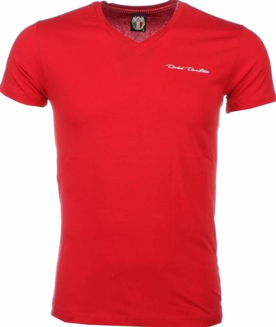 T-shirt - Blanco Exclusive - Rood