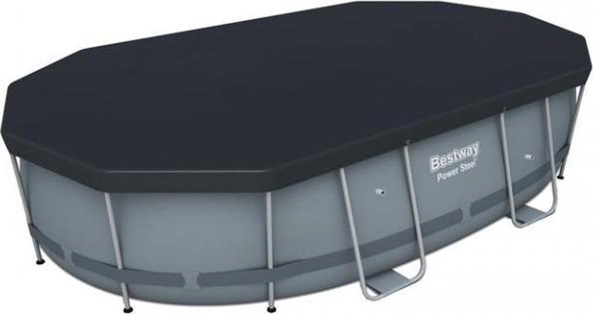 Bestway Power Steel kit piscine ovale 488x305x107 cm 56448